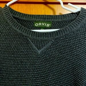 Orvis Gray Sweatshirt. Large. Non smoking home